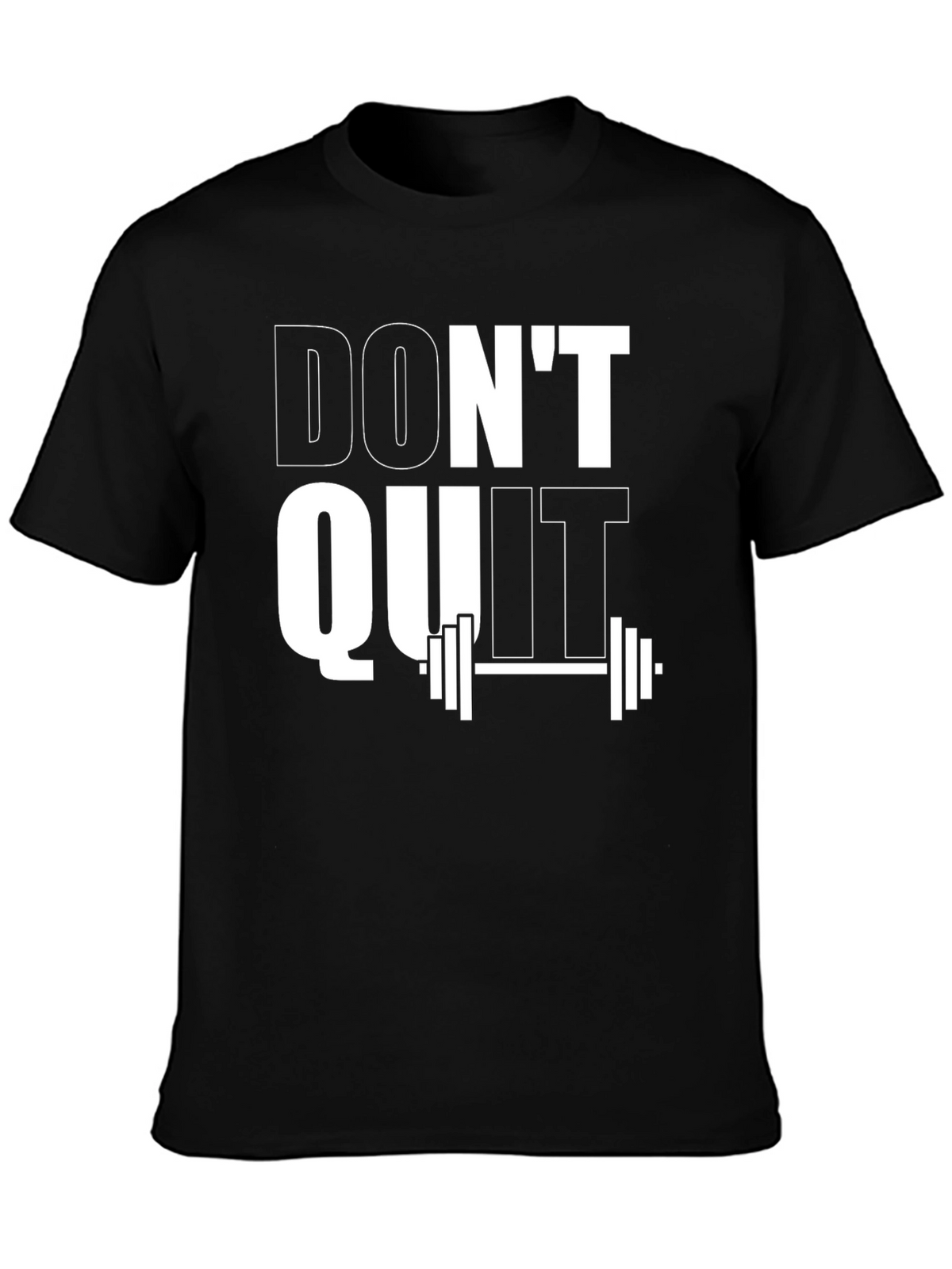 Dont Quit Motivational Gym T-Shirt