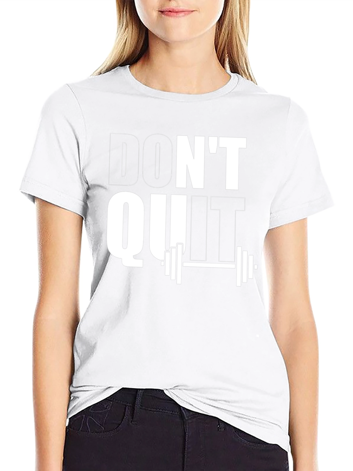 Dont Quit Motivational Gym T-Shirt
