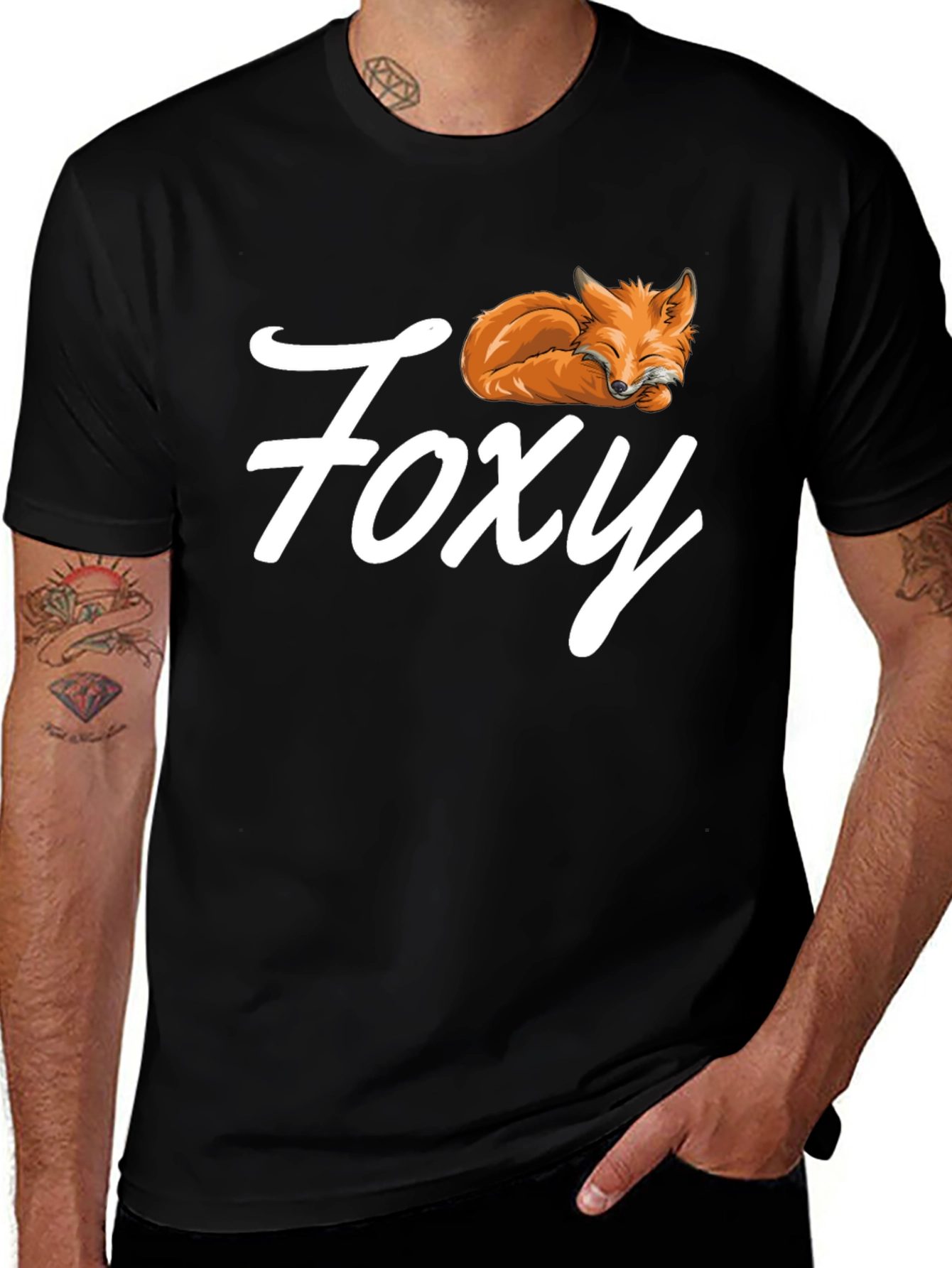 Foxy Graphic Tee - Cool Casual Comfort