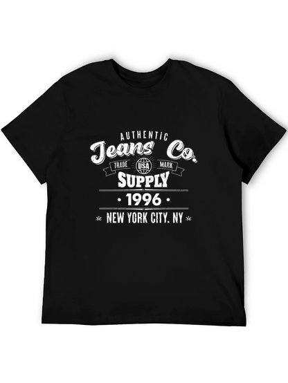 Authentic Jeans Co. Black T-Shirt