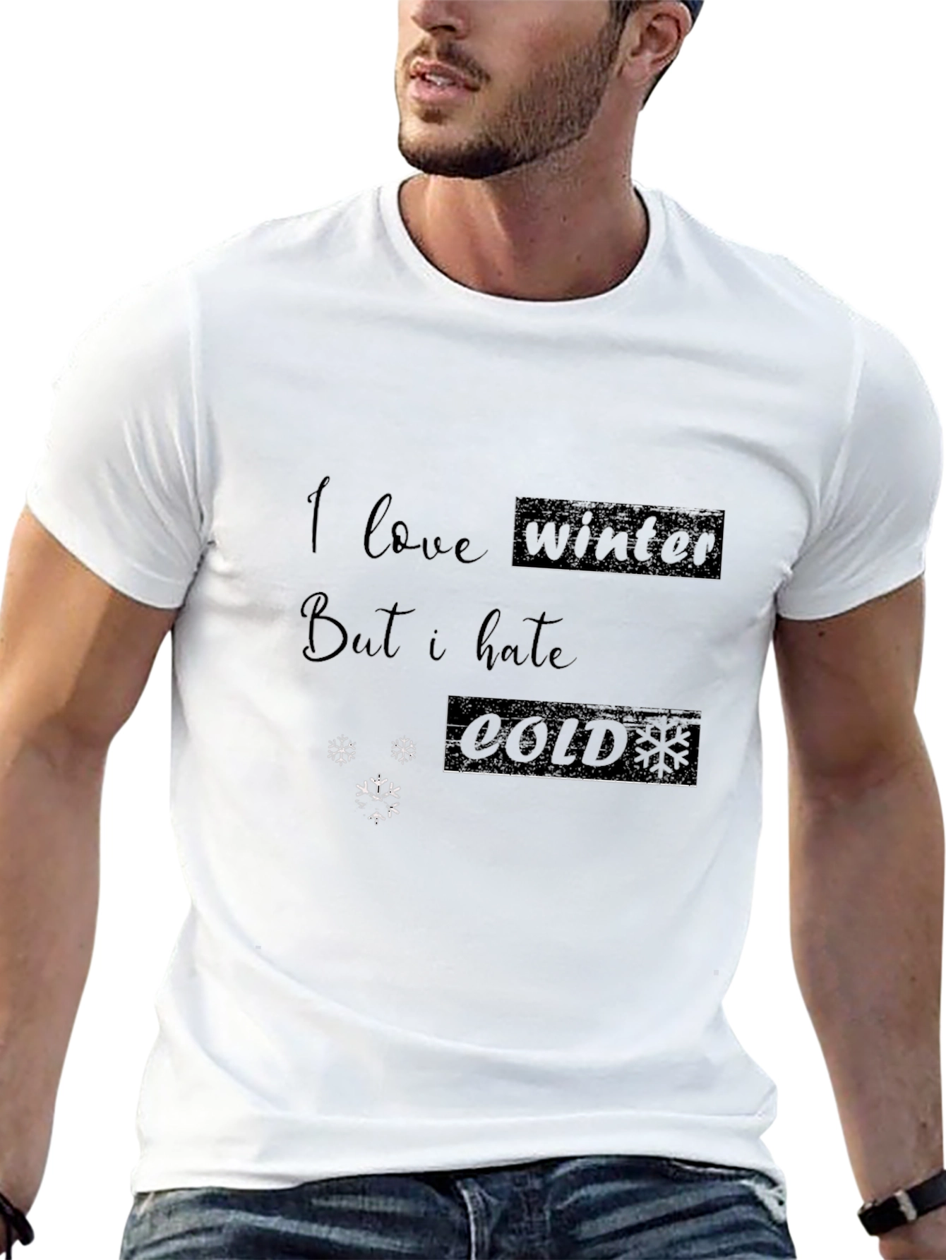 I Love Winter But I Hate Cold Graphic Tee