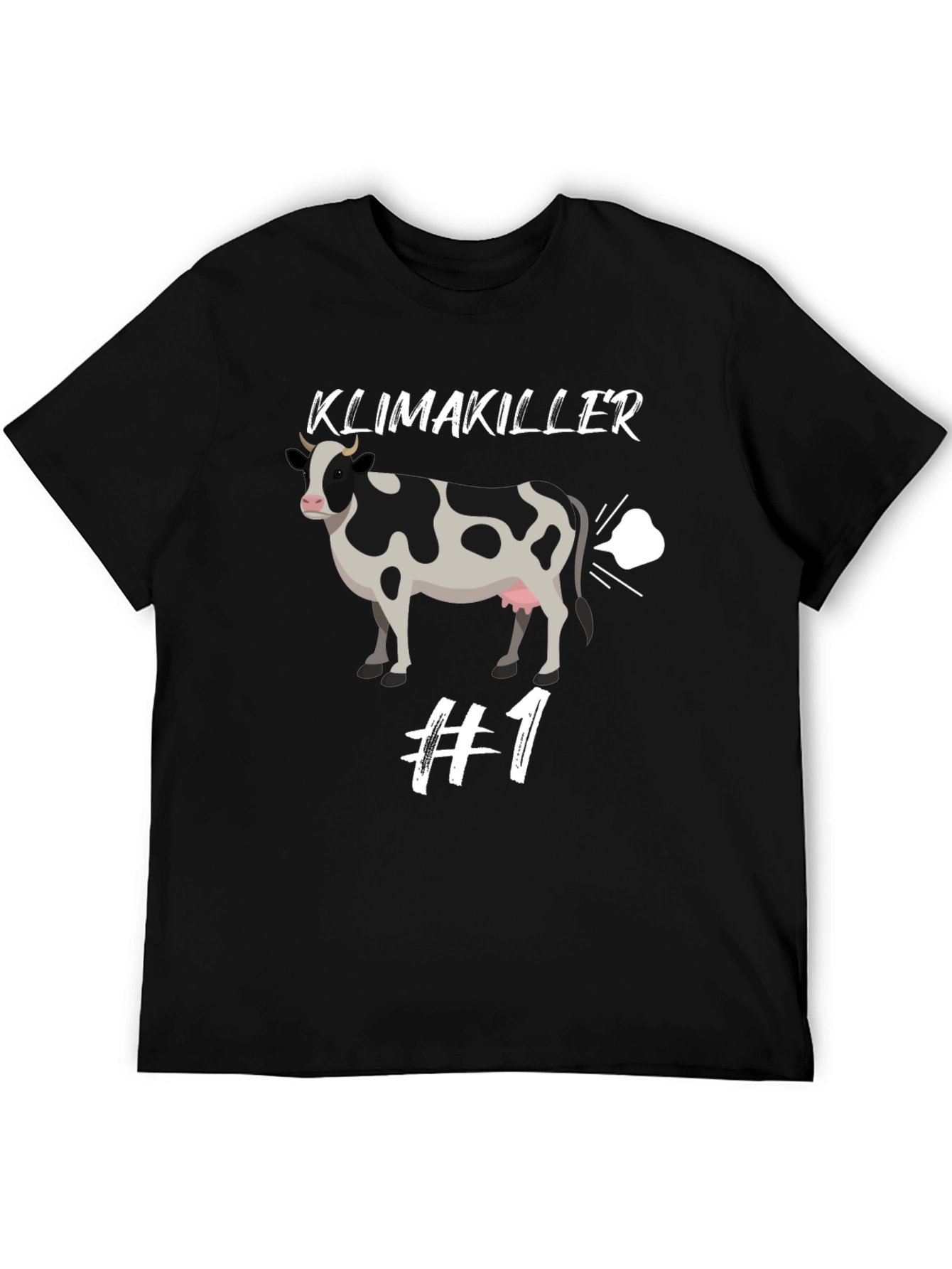 Klimakiller #1 Graphic T-Shirt - Black