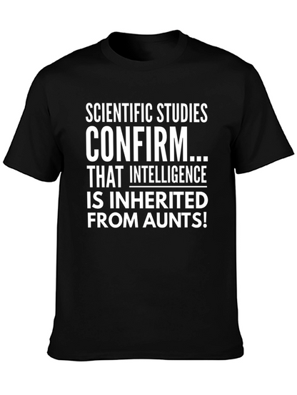 Inherited Intelligence Funny T-Shirt