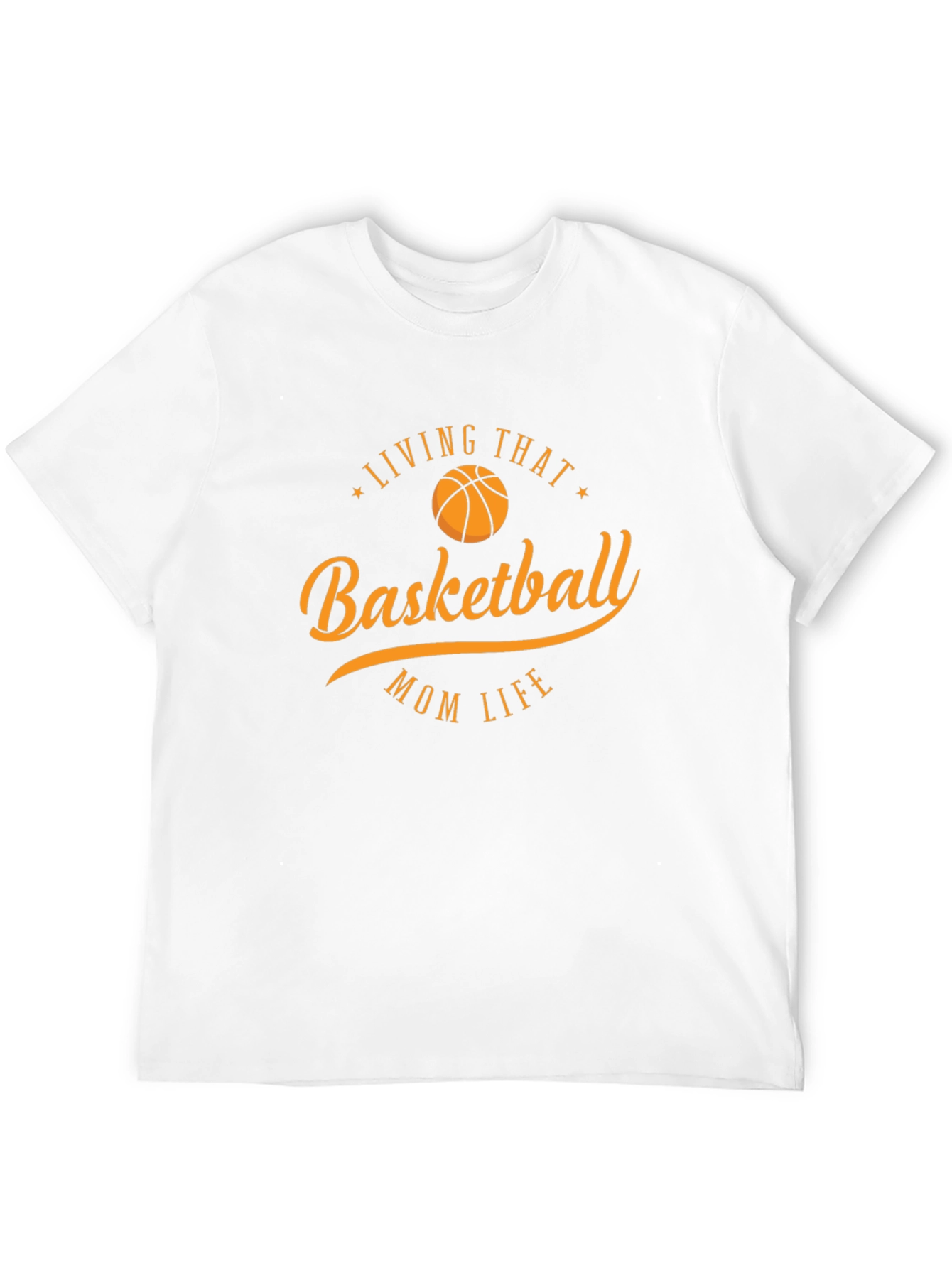 Basketball Mom Life T-Shirt - Sporty Graphic Tee