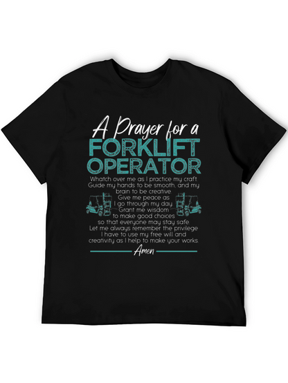 Forklift Operator Prayer T-Shirt