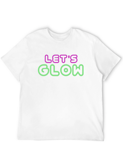 Lets Glow Neon Graphic T-Shirt