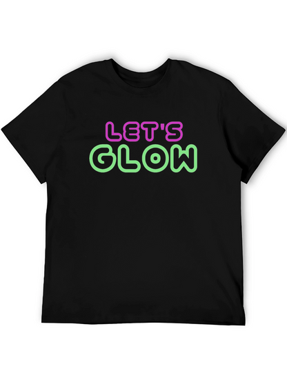 Lets Glow Neon Graphic T-Shirt