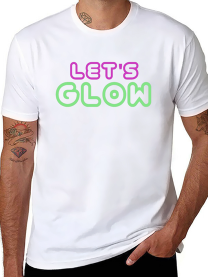 Lets Glow Neon Graphic T-Shirt