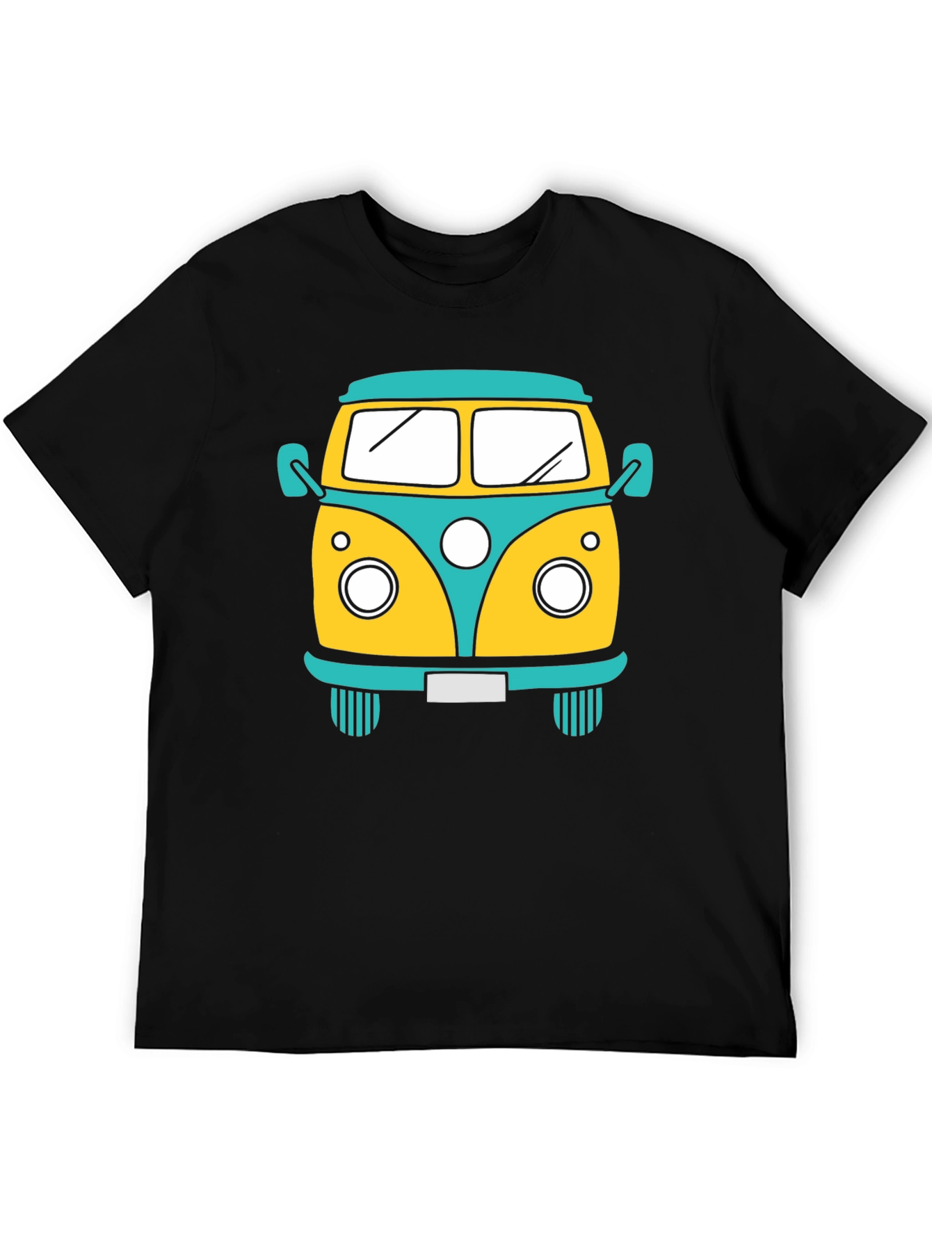 Retro VW Bus Graphic T-Shirt