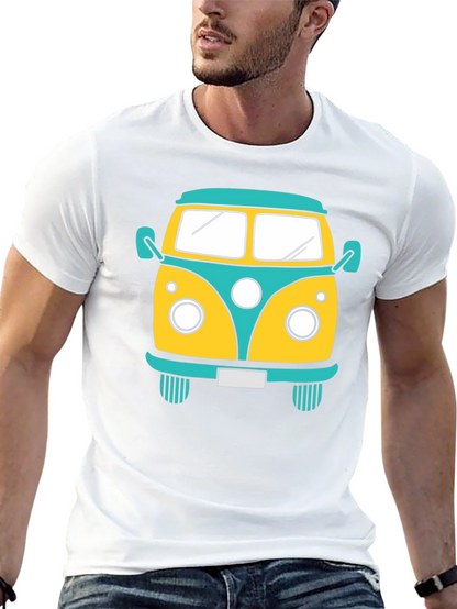 Retro VW Bus Graphic T-Shirt