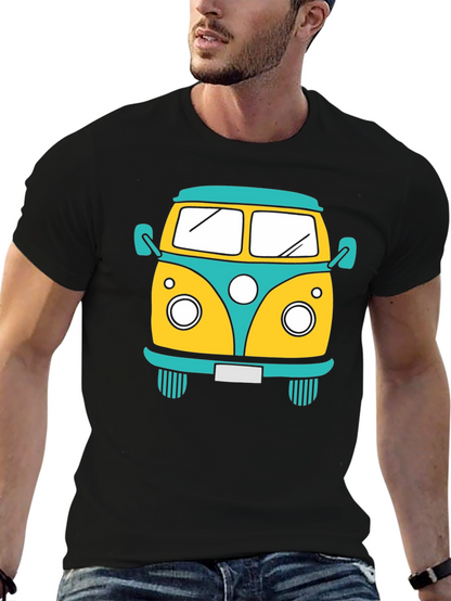 Retro VW Bus Graphic T-Shirt