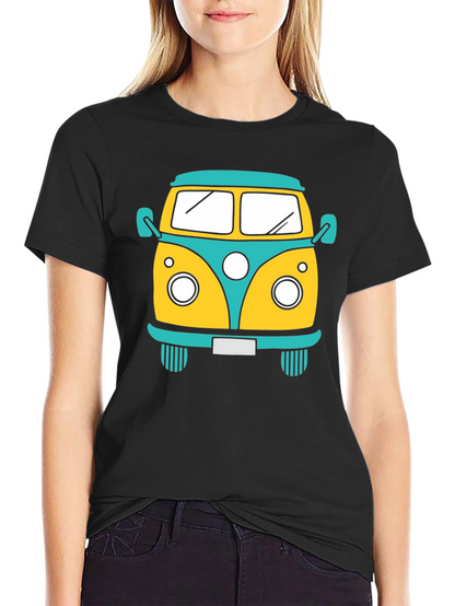 Retro VW Bus Graphic T-Shirt