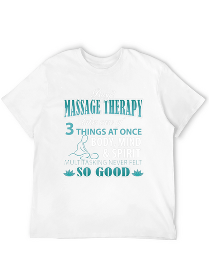 Massage Therapy T-Shirt: Body Mind & Spirit