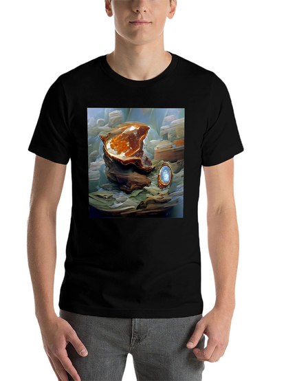 Artistic Abstract Shell Graphic Tee