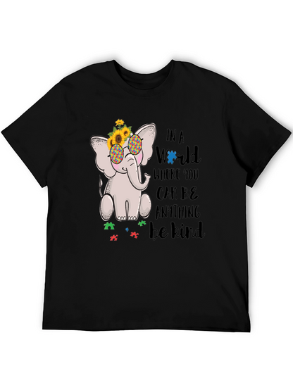 Autism Awareness Elephant Kindness T-Shirt