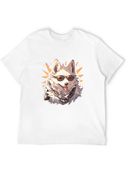 Cool Dog Graphic Tee - Urban Style