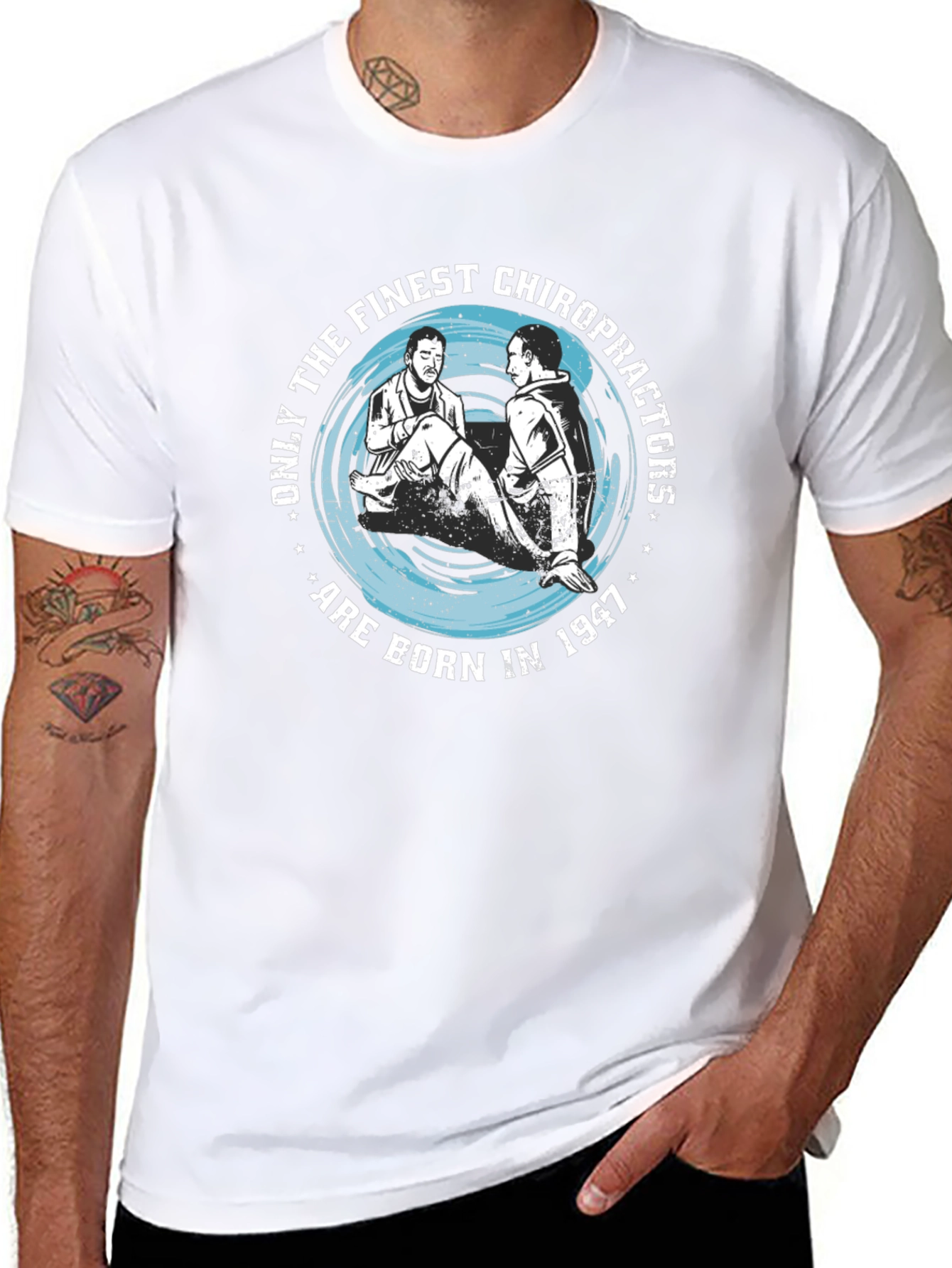 Finest Chiropractors Born in 1947 T-Shirt
