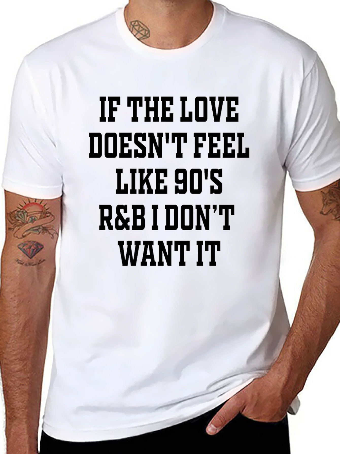 90s R&B Music Lover T-Shirt