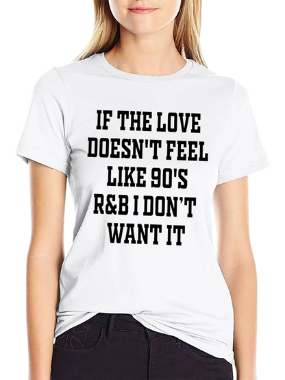 90s R&B Music Lover T-Shirt
