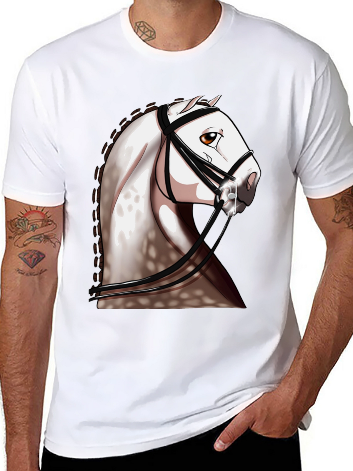 Horse Graphic Tee - Equestrian Style