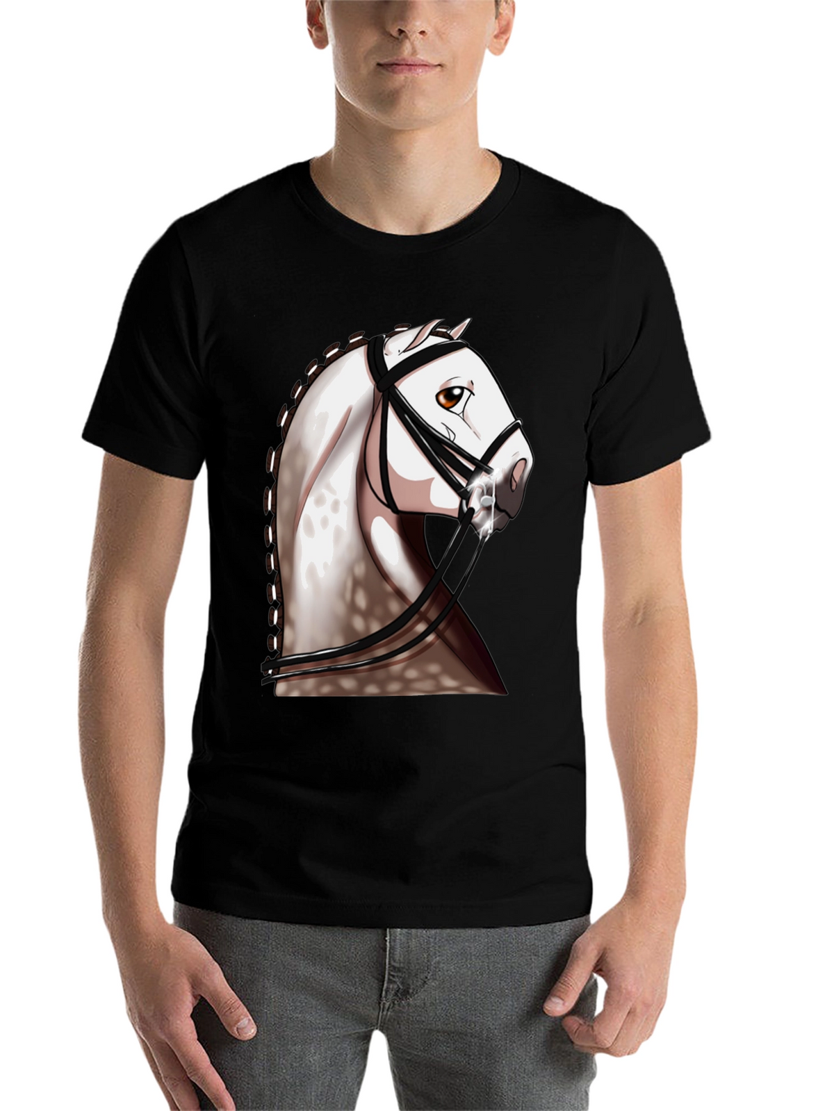 Horse Graphic Tee - Equestrian Style