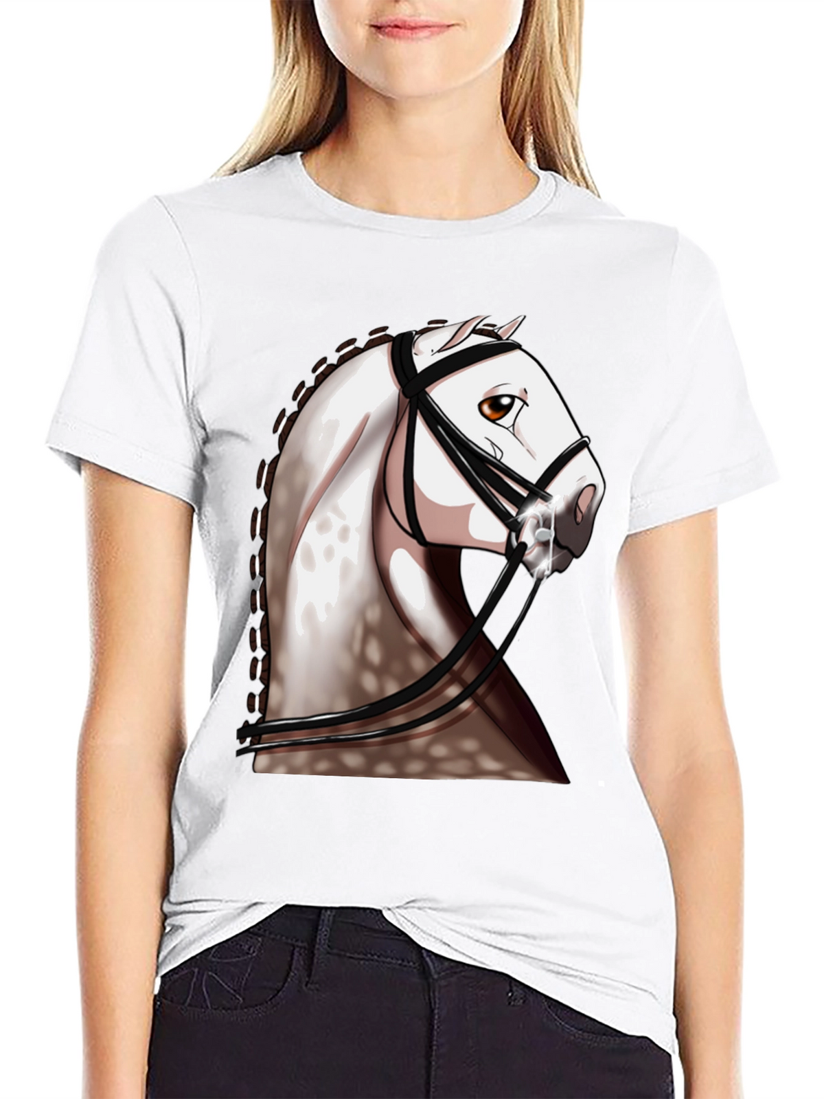 Horse Graphic Tee - Equestrian Style