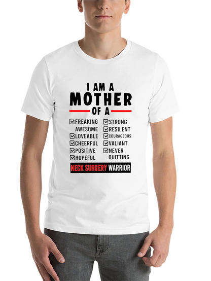 Neck Surgery Warrior Mother T-Shirt