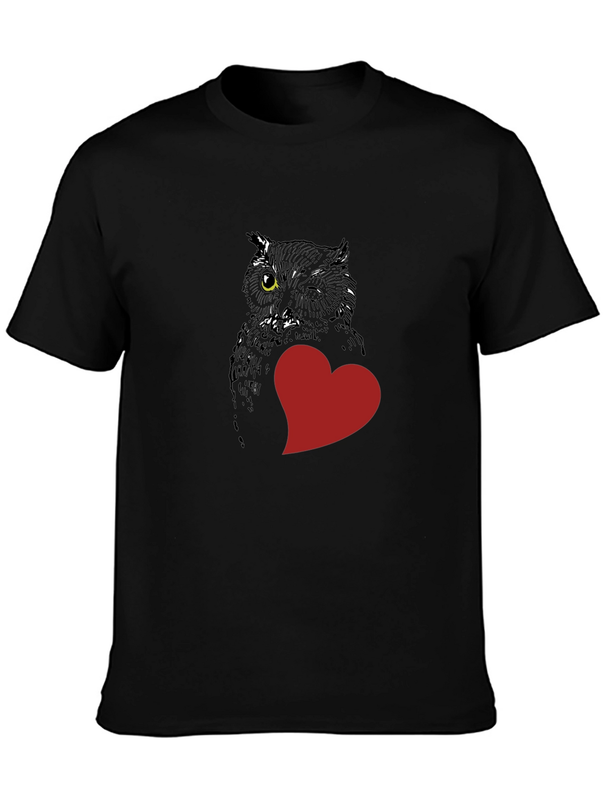 Owl Always Love You Black Tee