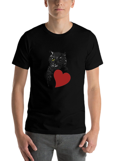 Owl Always Love You Black Tee