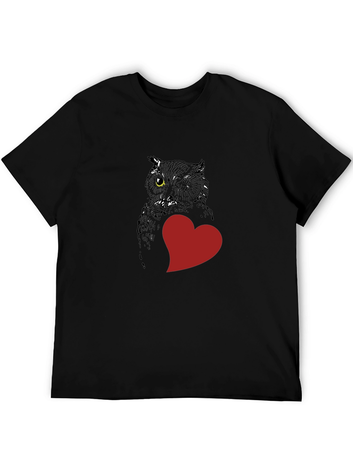 Owl Always Love You Black Tee
