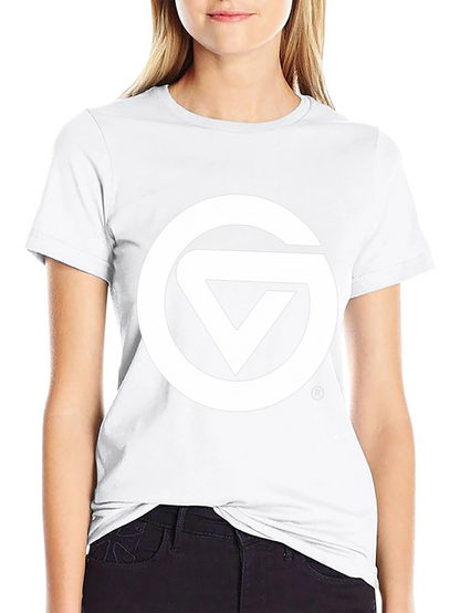 Black Graphic Tee - Circle & Triangle Logo