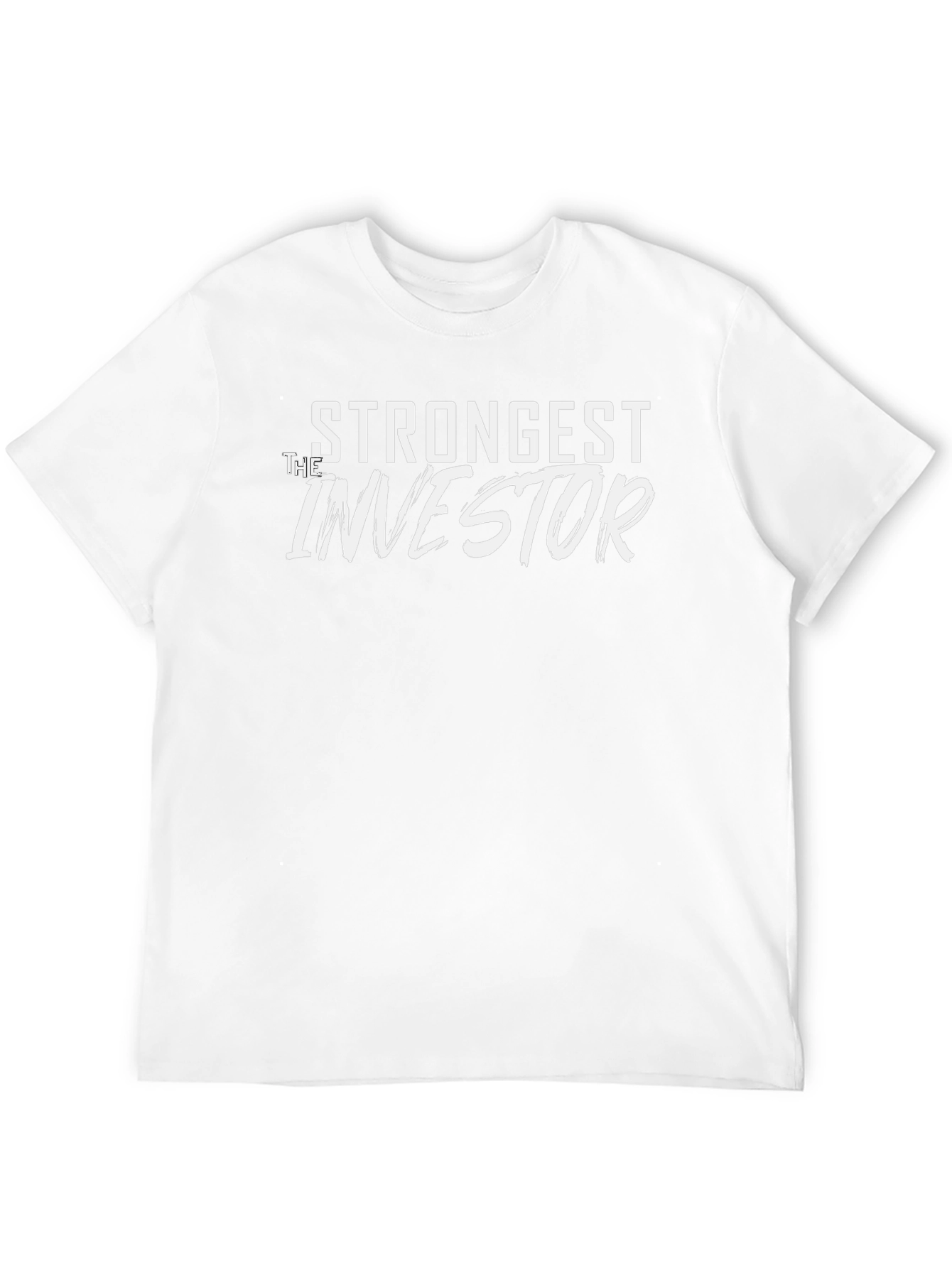 Strongest Investor Graphic Tee - Black