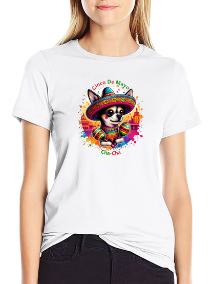 Cinco De Mayo Chihuahua T-Shirt