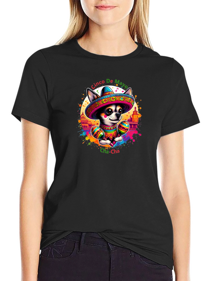 Cinco De Mayo Chihuahua T-Shirt