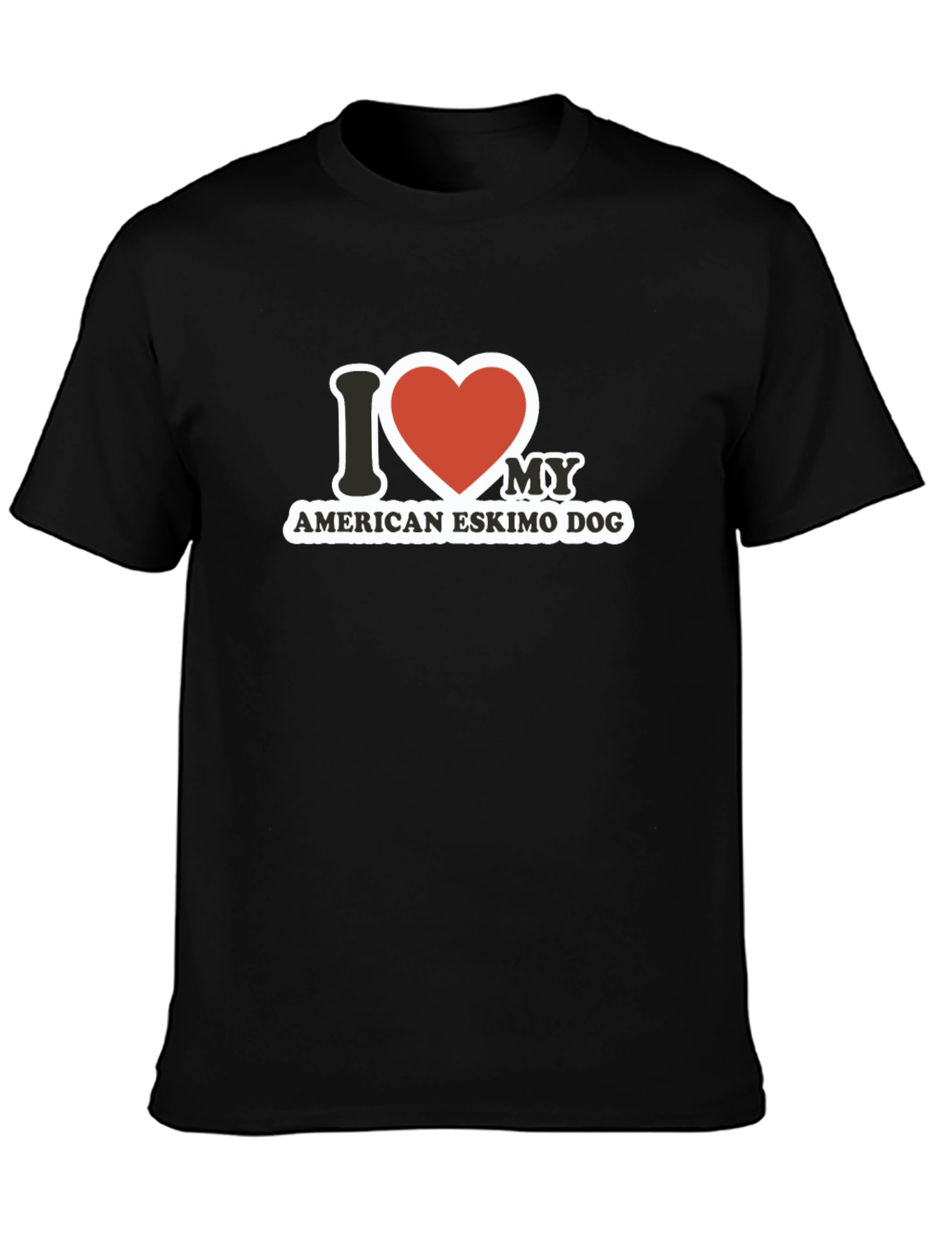 I Heart My American Eskimo Dog T-Shirt
