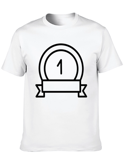 Number One Medal Graphic T-Shirt