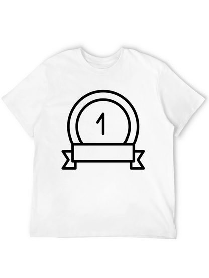 Number One Medal Graphic T-Shirt