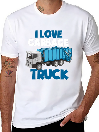 I Love Garbage Truck T-Shirt