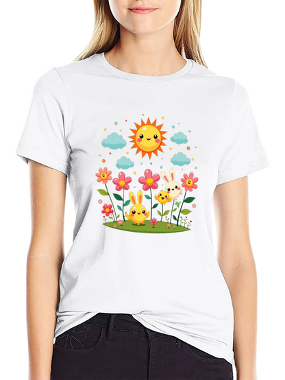 Cute Cartoon Easter T-Shirt