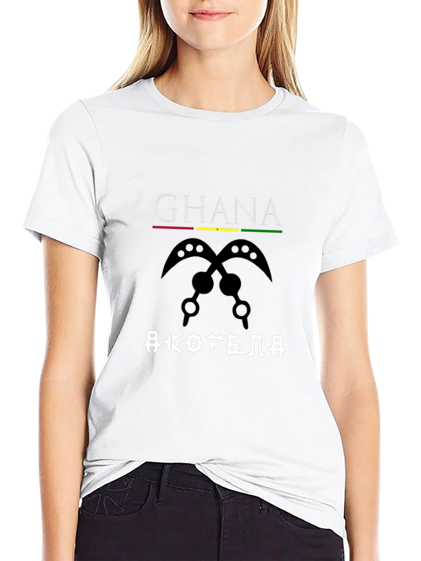 Ghana Adinkra Symbol Graphic T-Shirt