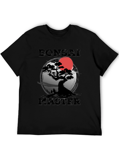 Bonsai Master T-Shirt - Artistic Tree Design