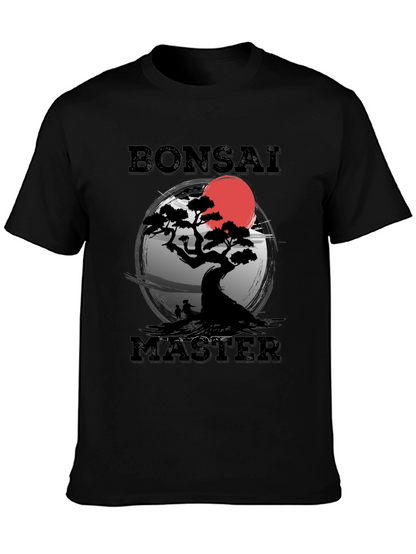 Bonsai Master T-Shirt - Artistic Tree Design