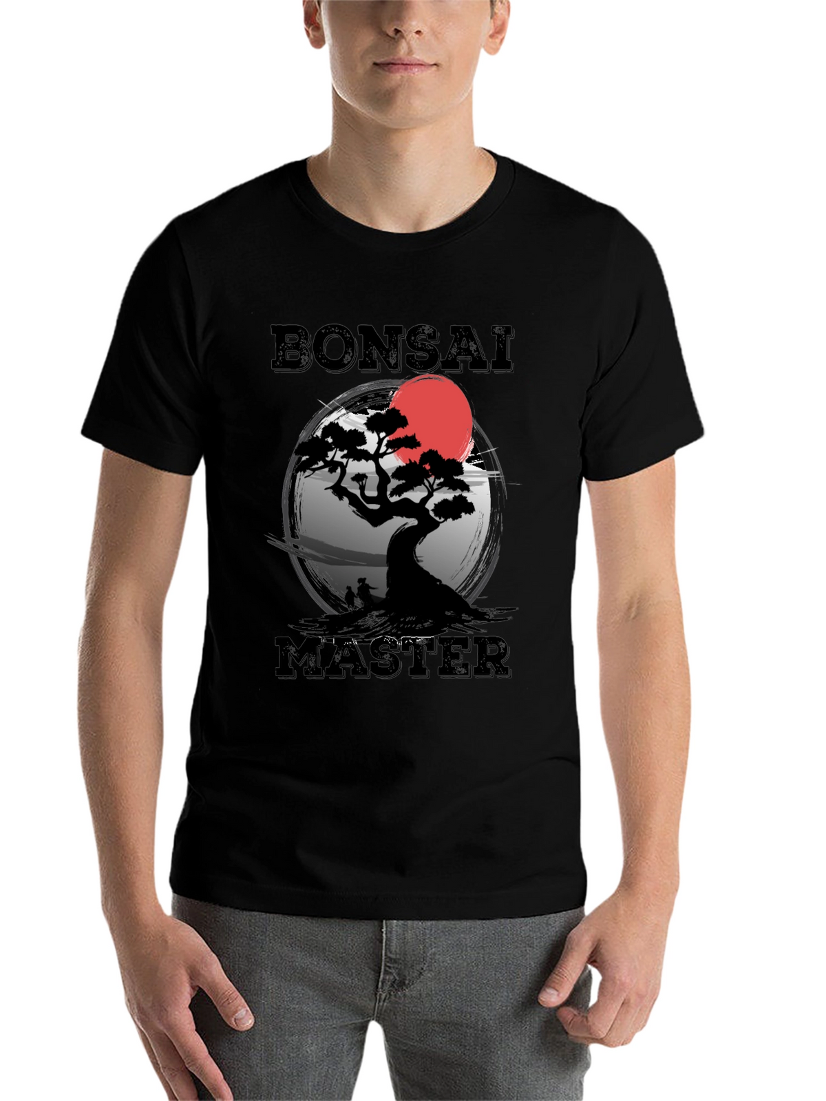 Bonsai Master T-Shirt - Artistic Tree Design