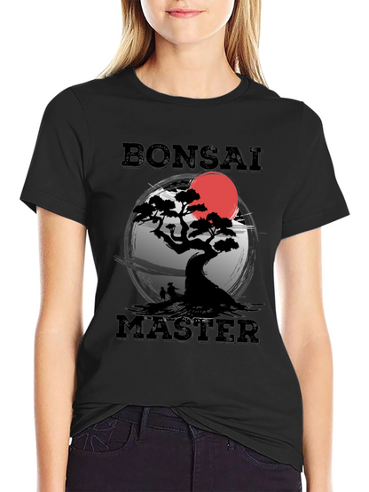 Bonsai Master T-Shirt - Artistic Tree Design