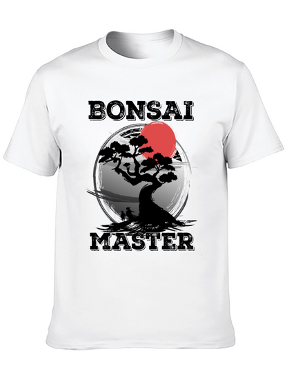 Bonsai Master T-Shirt - Artistic Tree Design