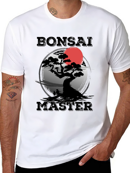 Bonsai Master T-Shirt - Artistic Tree Design