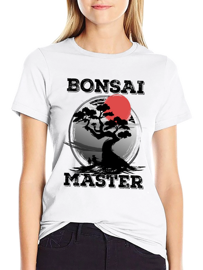 Bonsai Master T-Shirt - Artistic Tree Design