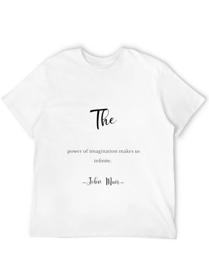 Inspirational Quote Black T-Shirt