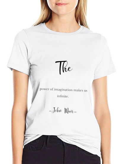 Inspirational Quote Black T-Shirt
