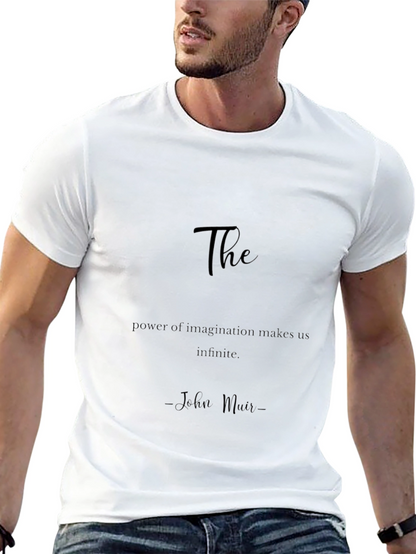 Inspirational Quote Black T-Shirt